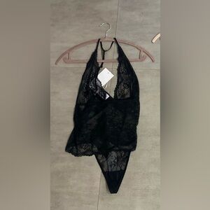 Zara Black Lace Chemise